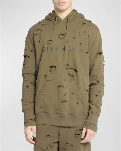 givenchy suits 2015|Givenchy men's destroyed hoodie.